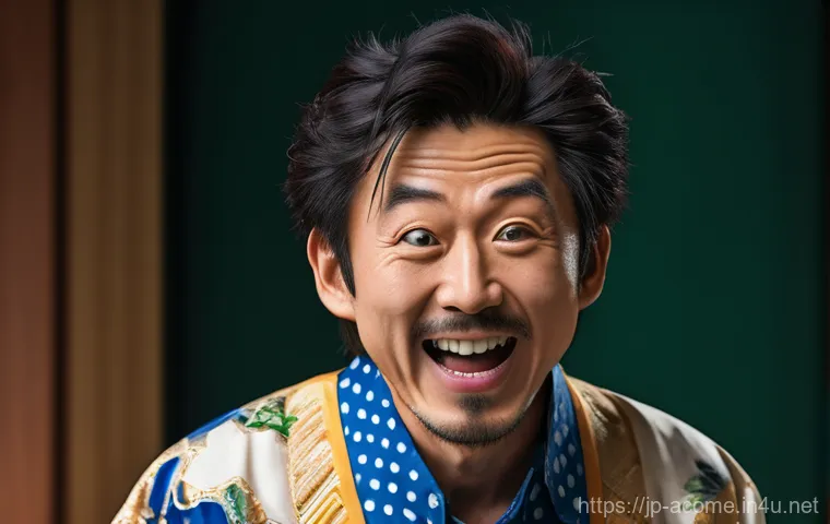 일본 개그맨 인기 순위 - Here are three image generation prompts in English, designed to capture the essence of Japanese come...