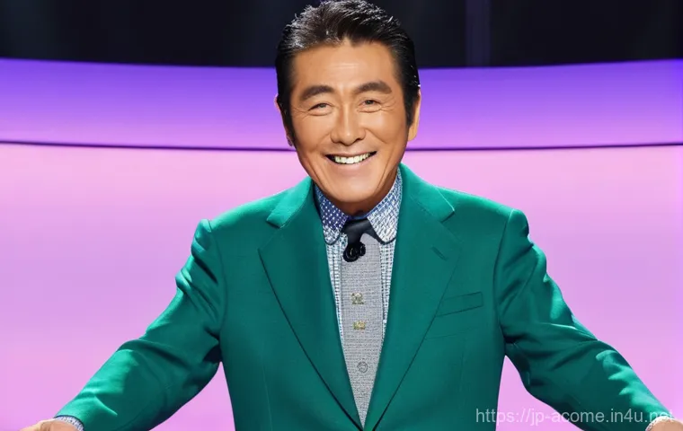 일본 개그맨 인기 순위 - Prompt 1: The Enduring Charm of a Veteran MC**